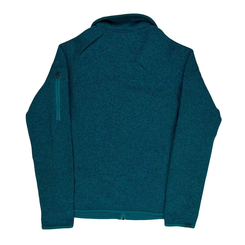 Patagonia Fleece Jacket - Small Blue Polyester - Image 2