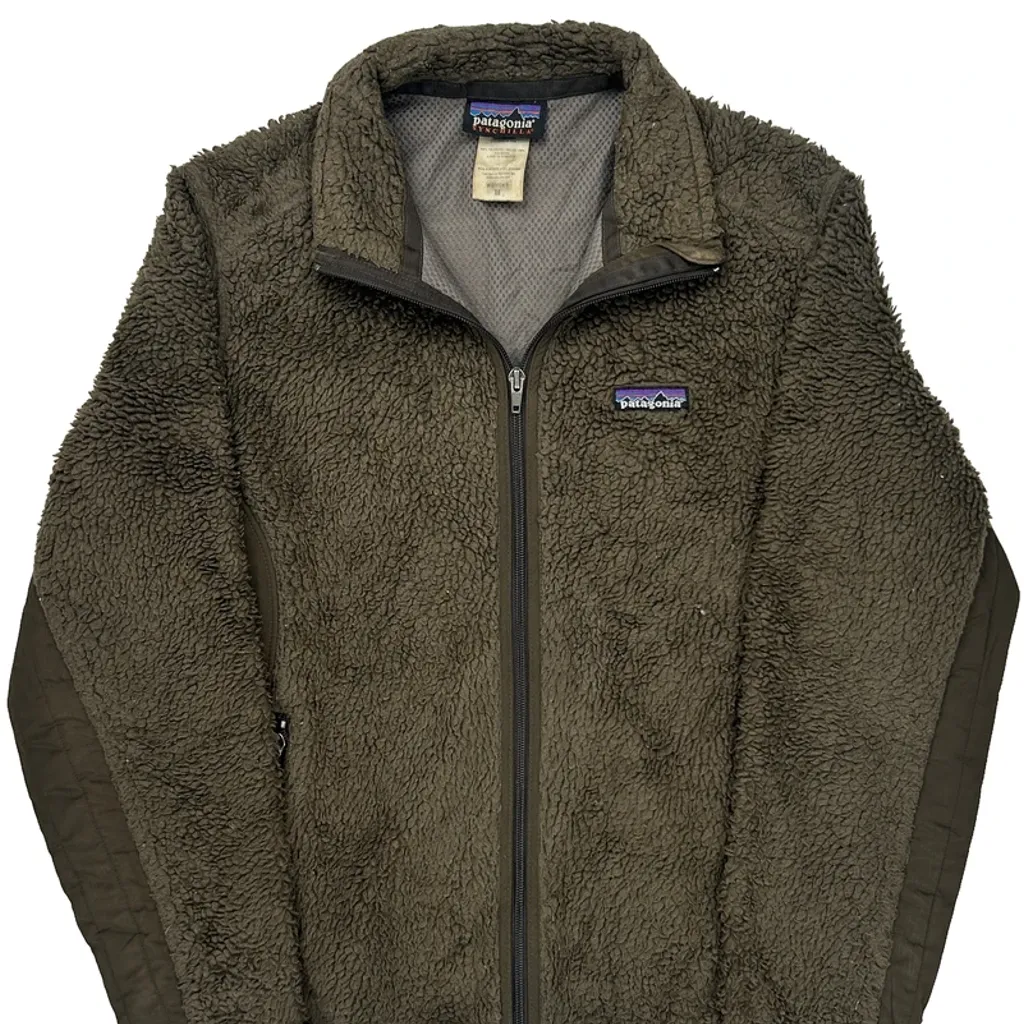 Patagonia Synchilla Fleece Jacket - Medium Brown Polyester - Image 5