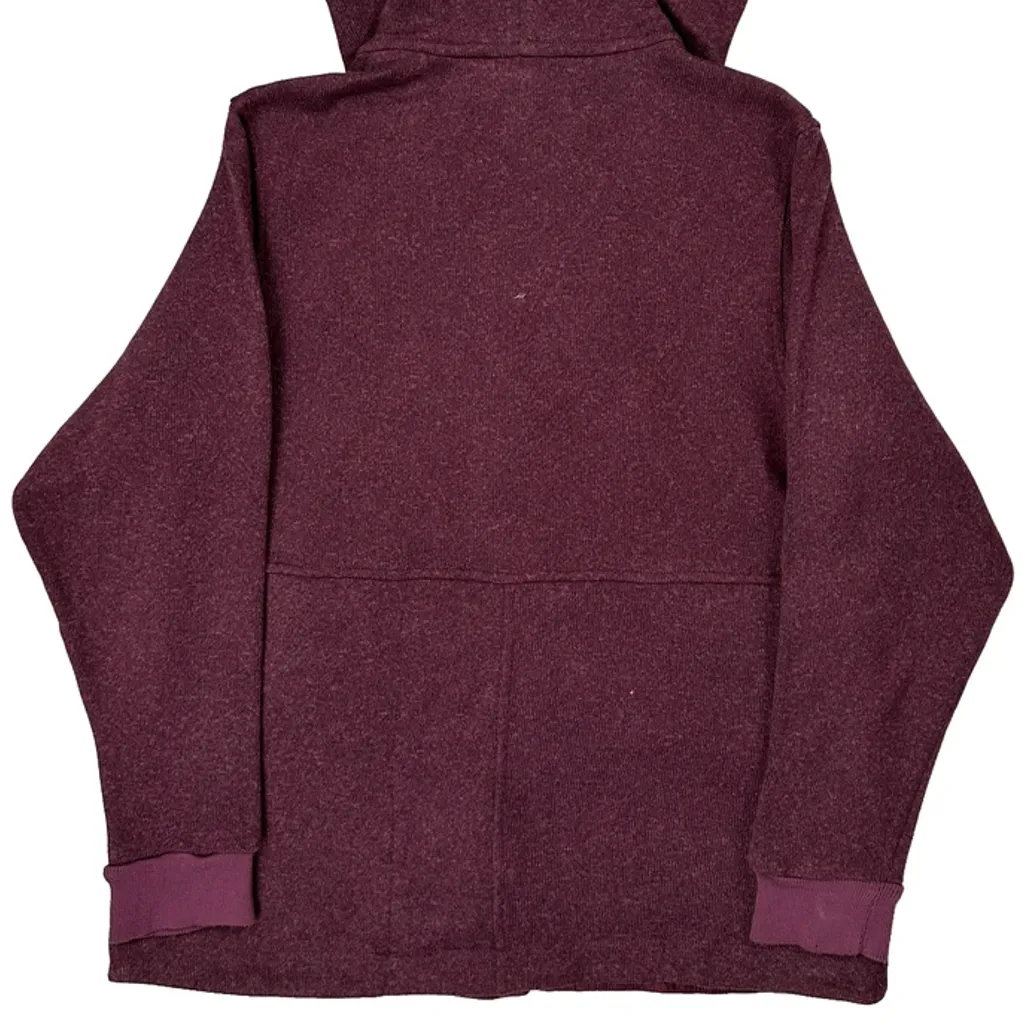 Patagonia Fleece Jacket - Large Burgundy Polyester - Image 7