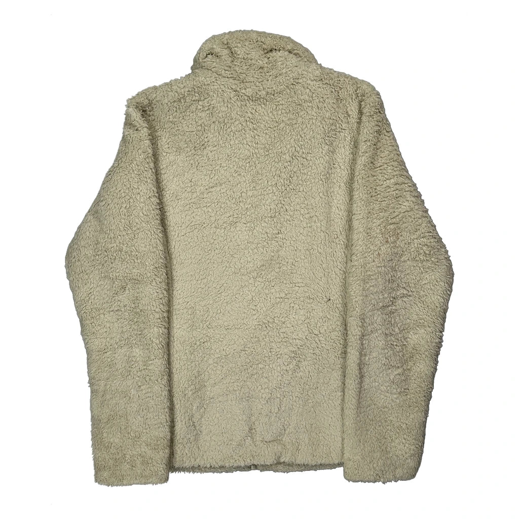 Patagonia Fleece Jacket - Medium Cream Polyester - Image 2