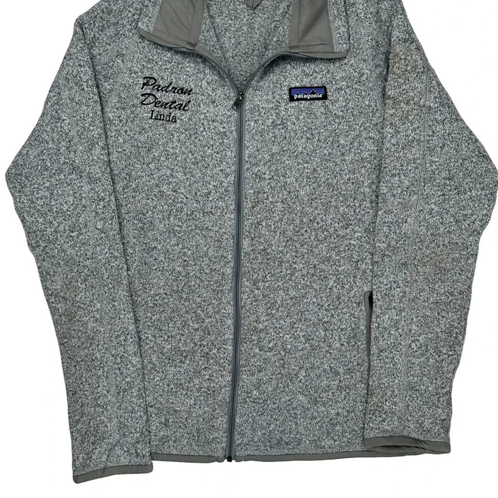 Patagonia Fleece Jacket - Medium Gray Polyester - Image 5
