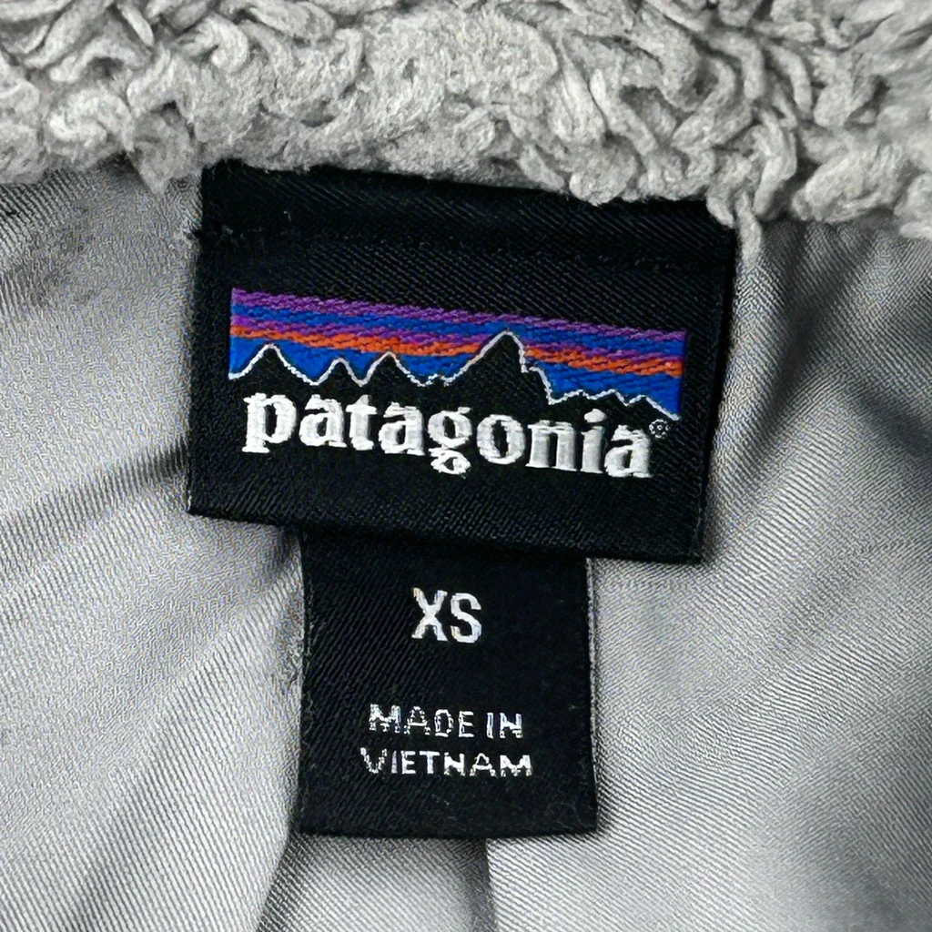 Patagonia Fleece Jacket - XS Gray Polyester - Image 3