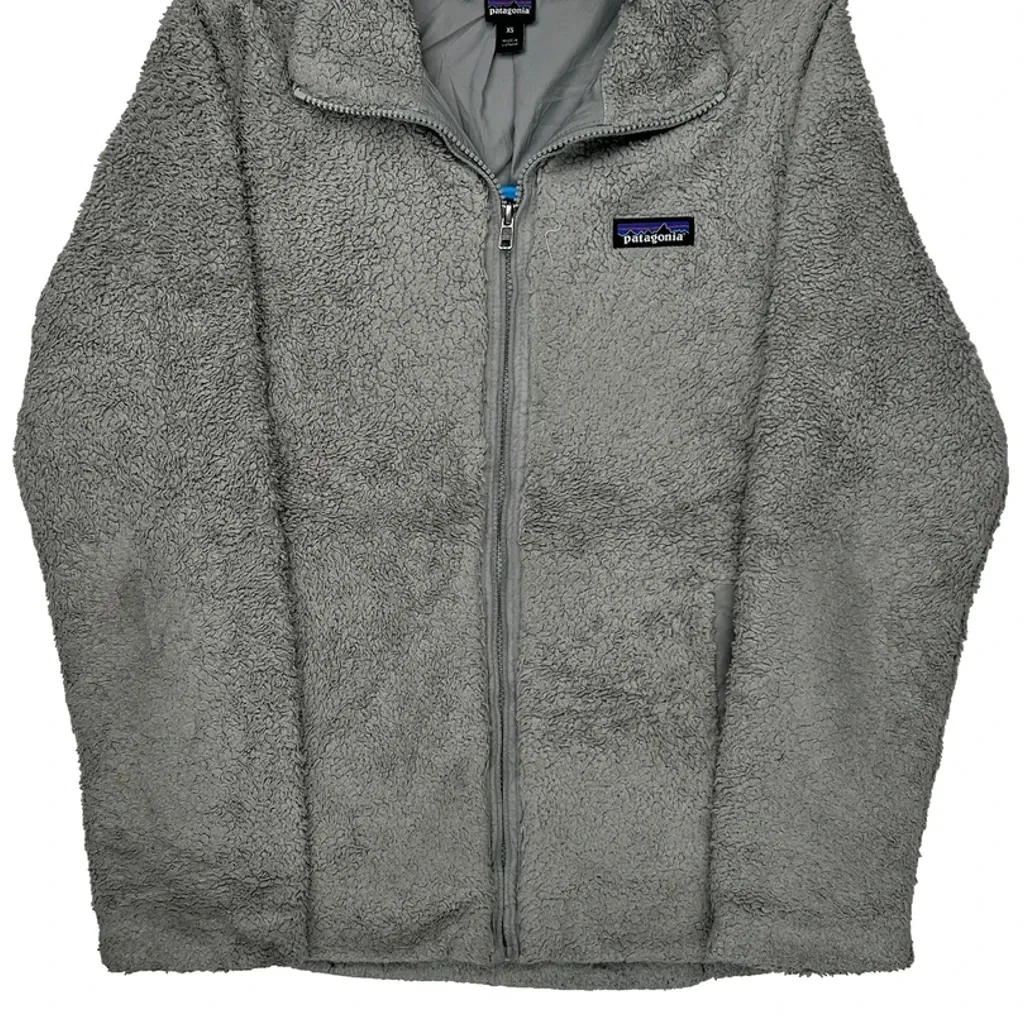 Patagonia Fleece Jacket - XS Gray Polyester - Image 5