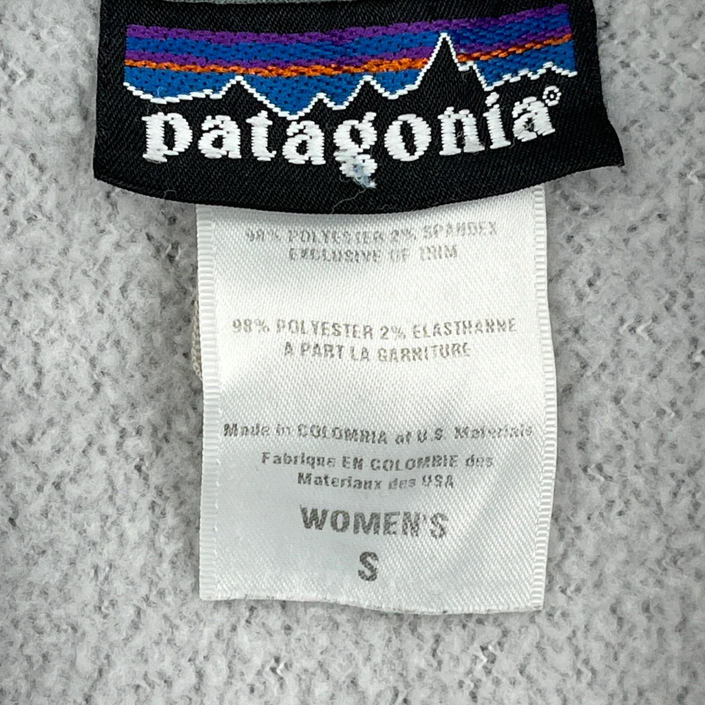 Patagonia Fleece Jacket - Small Grey Polyester - Image 3