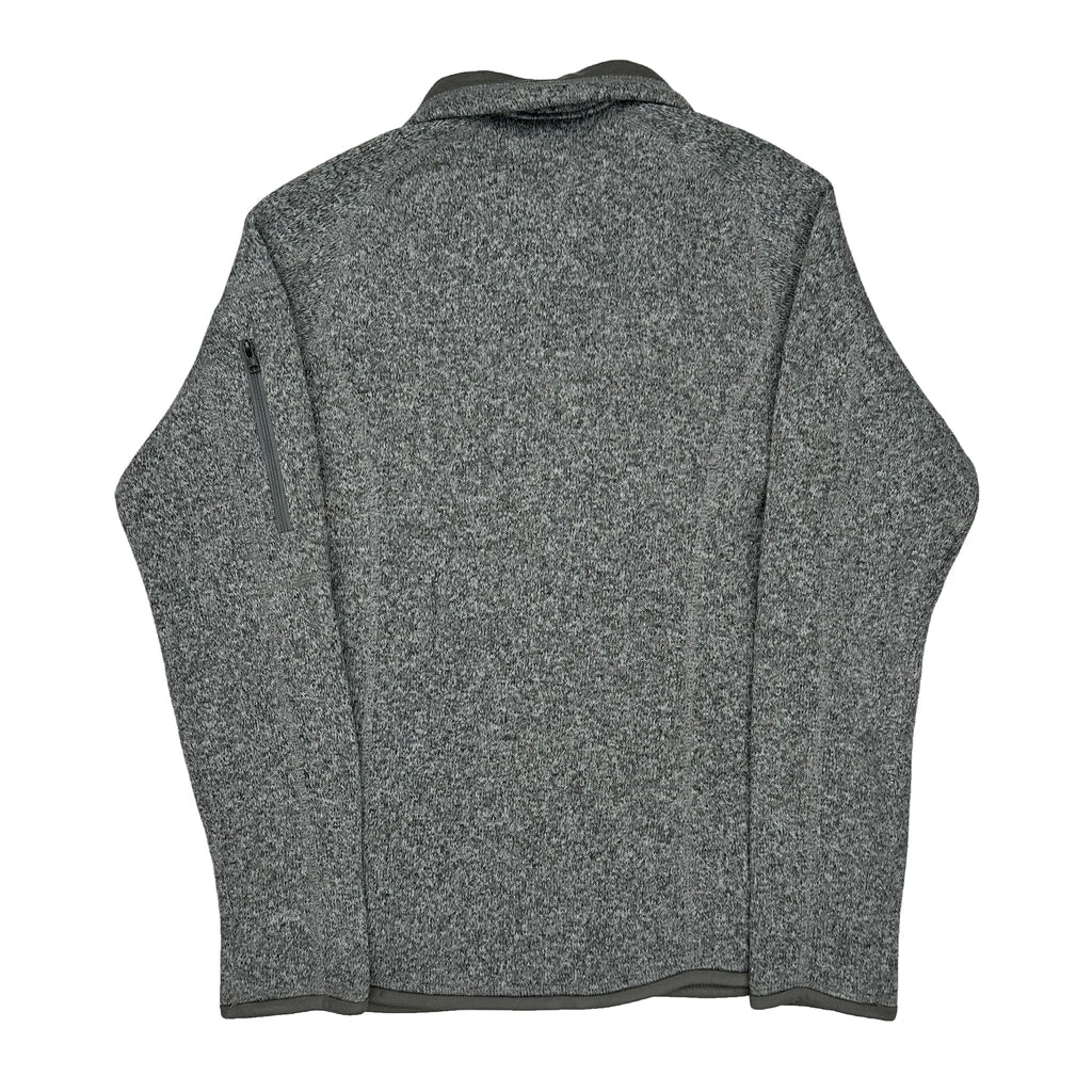 Patagonia Fleece Jacket - Small Grey Polyester - Image 2