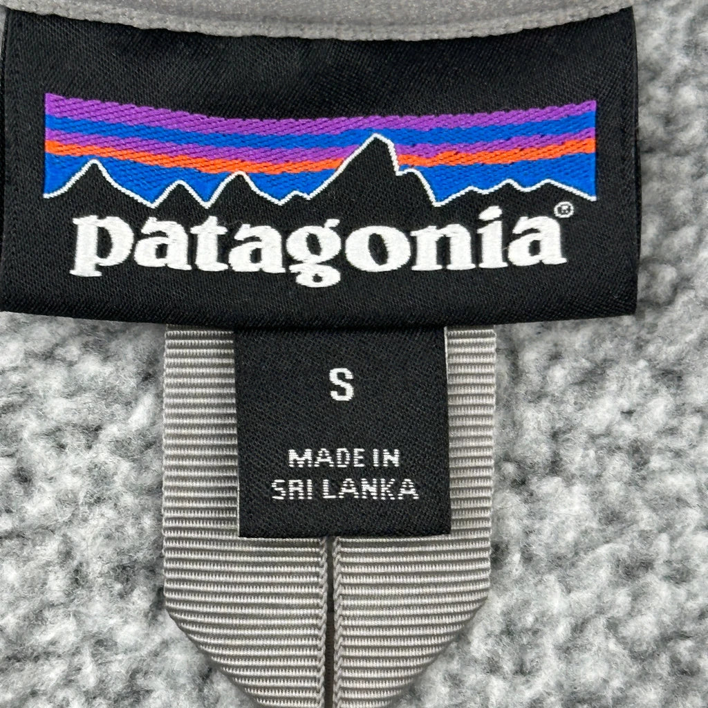 Patagonia Fleece Jacket - Small Grey Polyester - Image 3