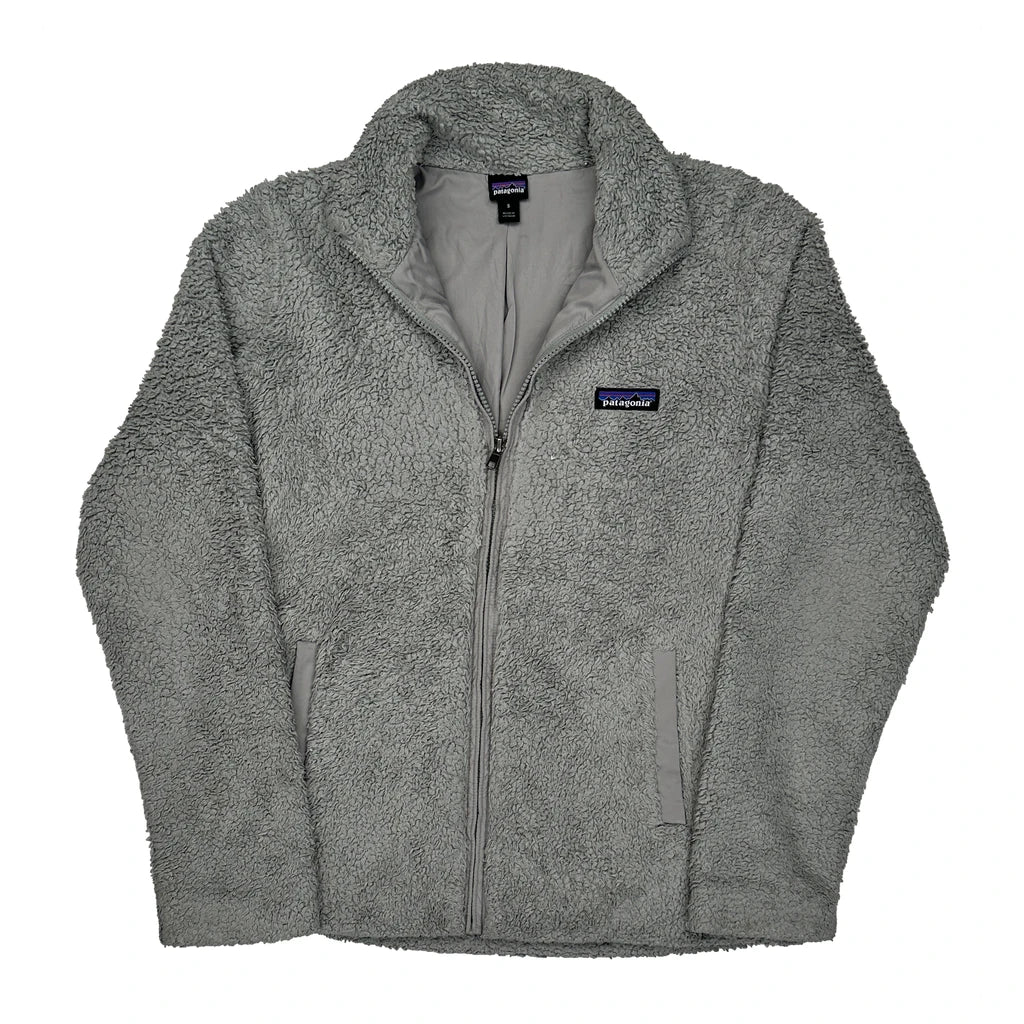 Patagonia Fleece Jacket - Small Grey Polyester