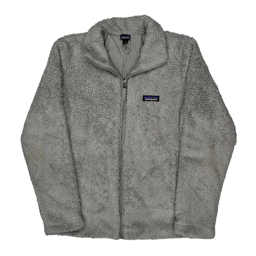 Patagonia Fleece Jacket - Small Grey Polyester