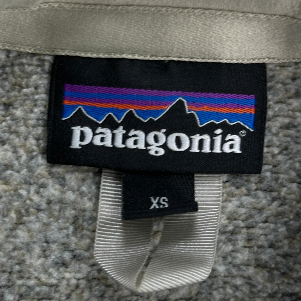 Patagonia Fleece Jacket - XS Grey Polyester - Image 3