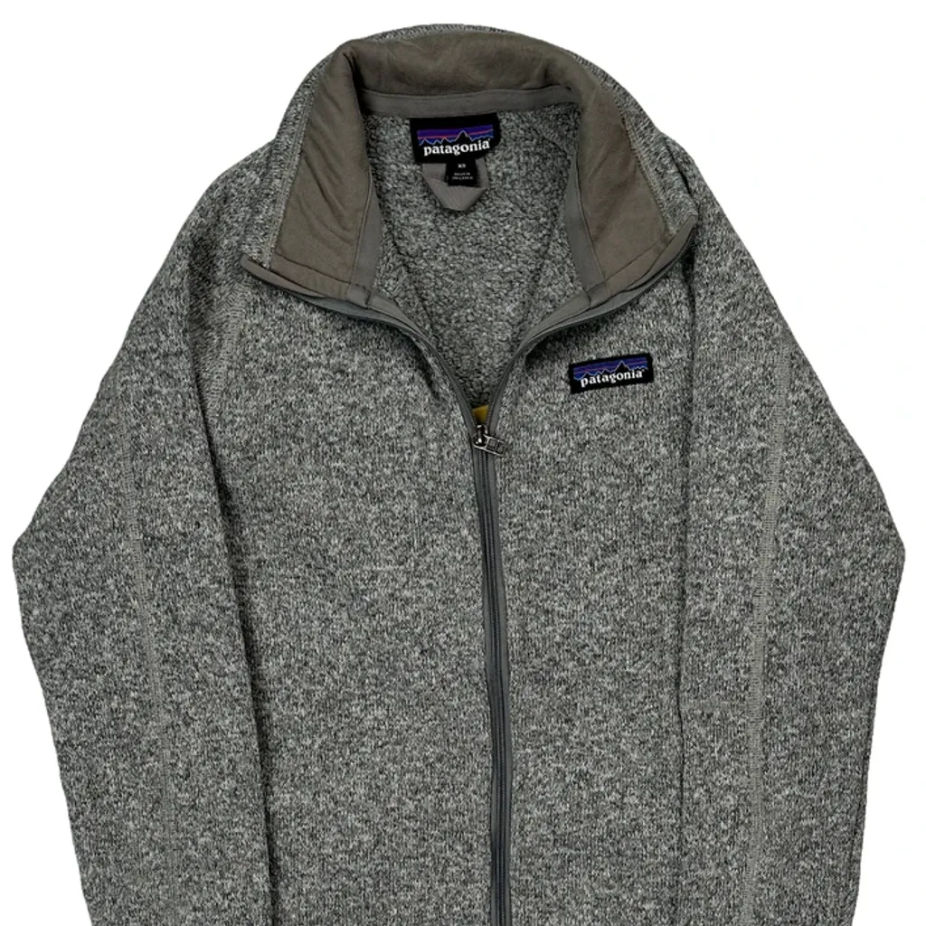 Patagonia Fleece Jacket - XS Grey Polyester - Image 5