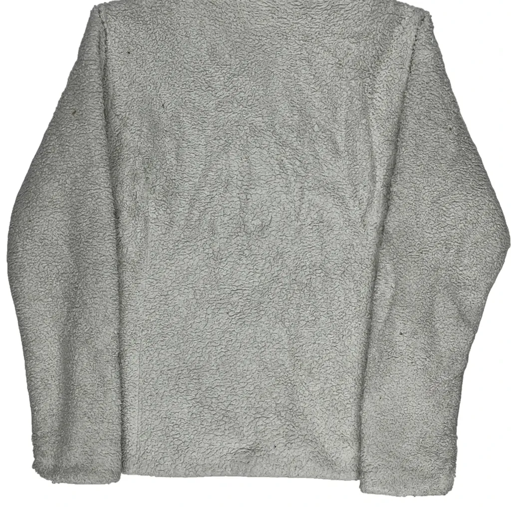 Patagonia Fleece Jacket - Medium White Polyester - Image 7