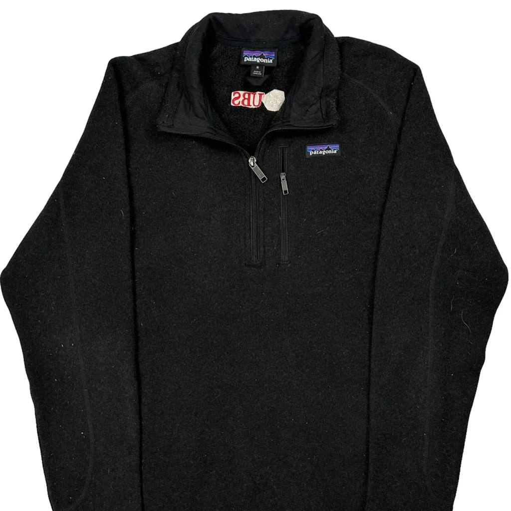 Patagonia Fleece - Medium Black Polyester - Image 4