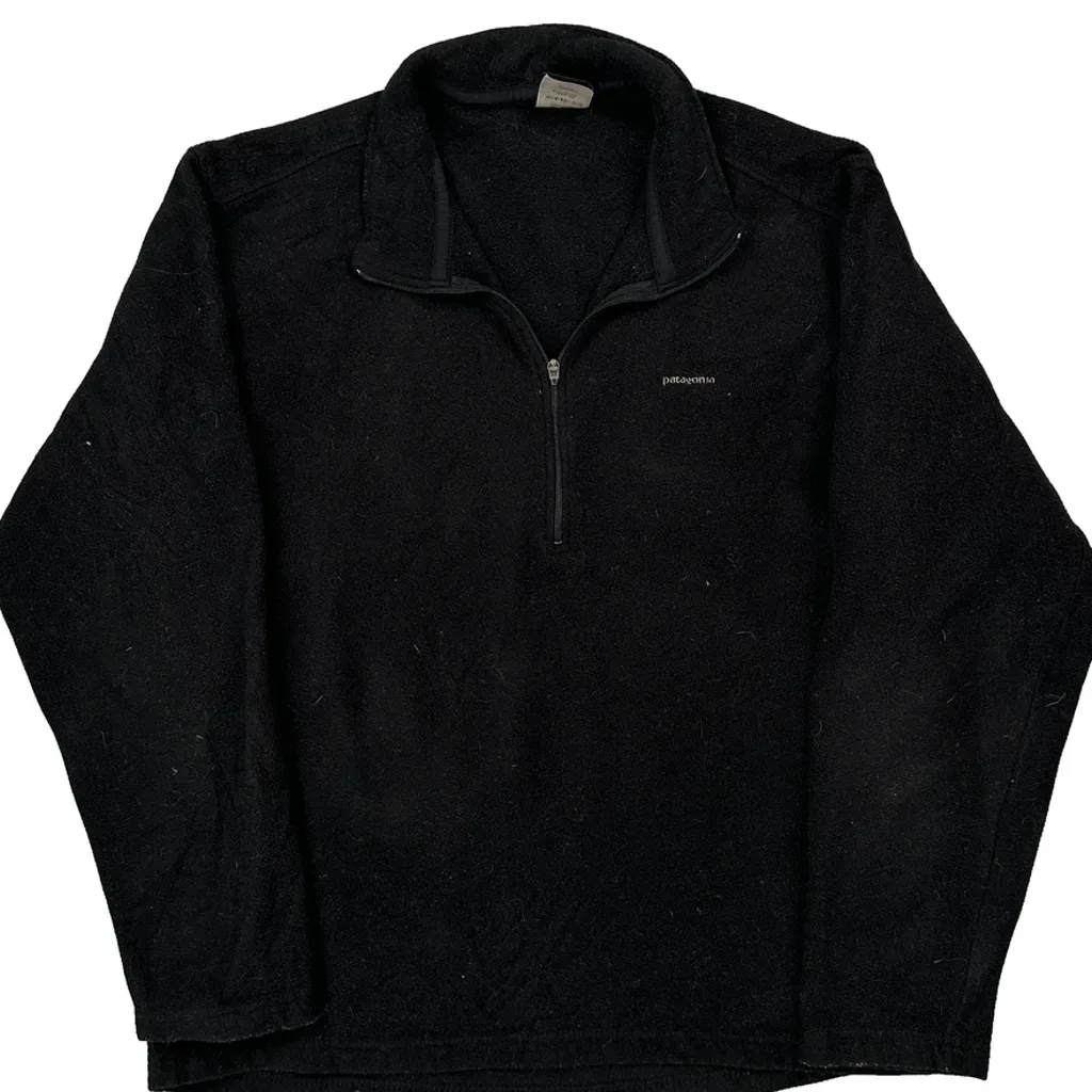 Patagonia Fleece - Medium Black Polyester - Image 5