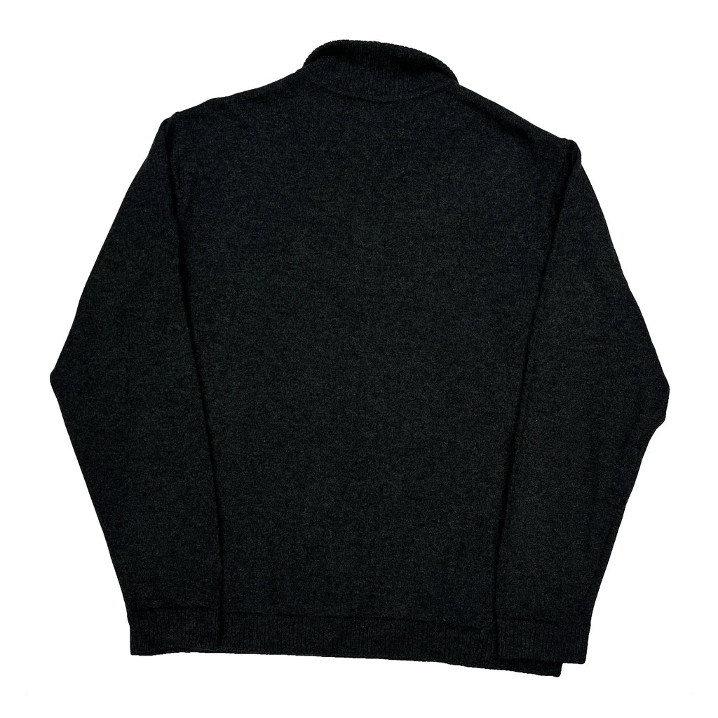 Patagonia Fleece - XL Black Wool Blend - Image 2