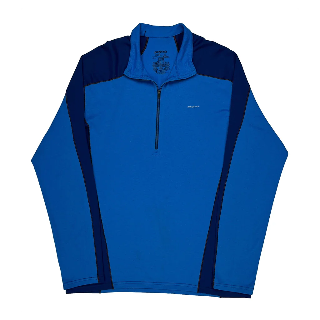 Patagonia Fleece - Large Blue Polyester
