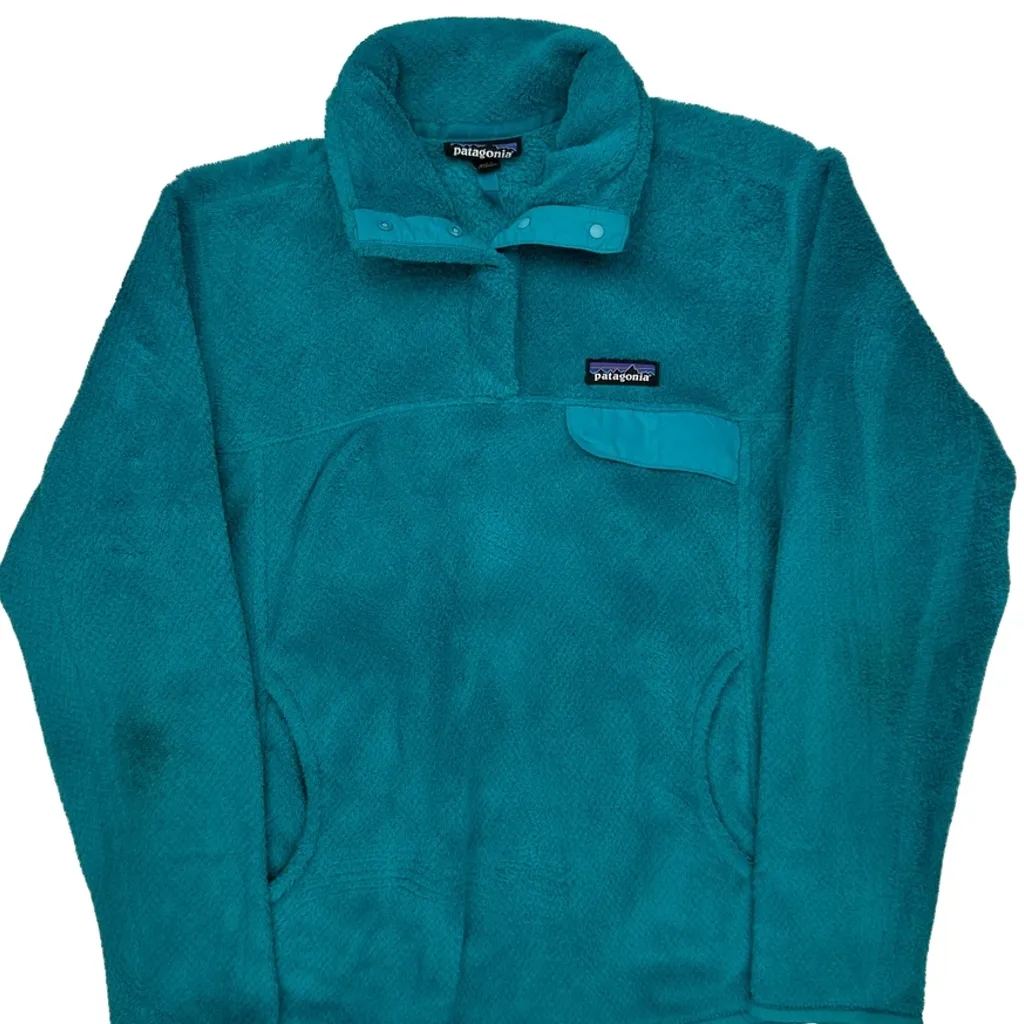 Patagonia Fleece - Medium Blue Polyester - Image 4