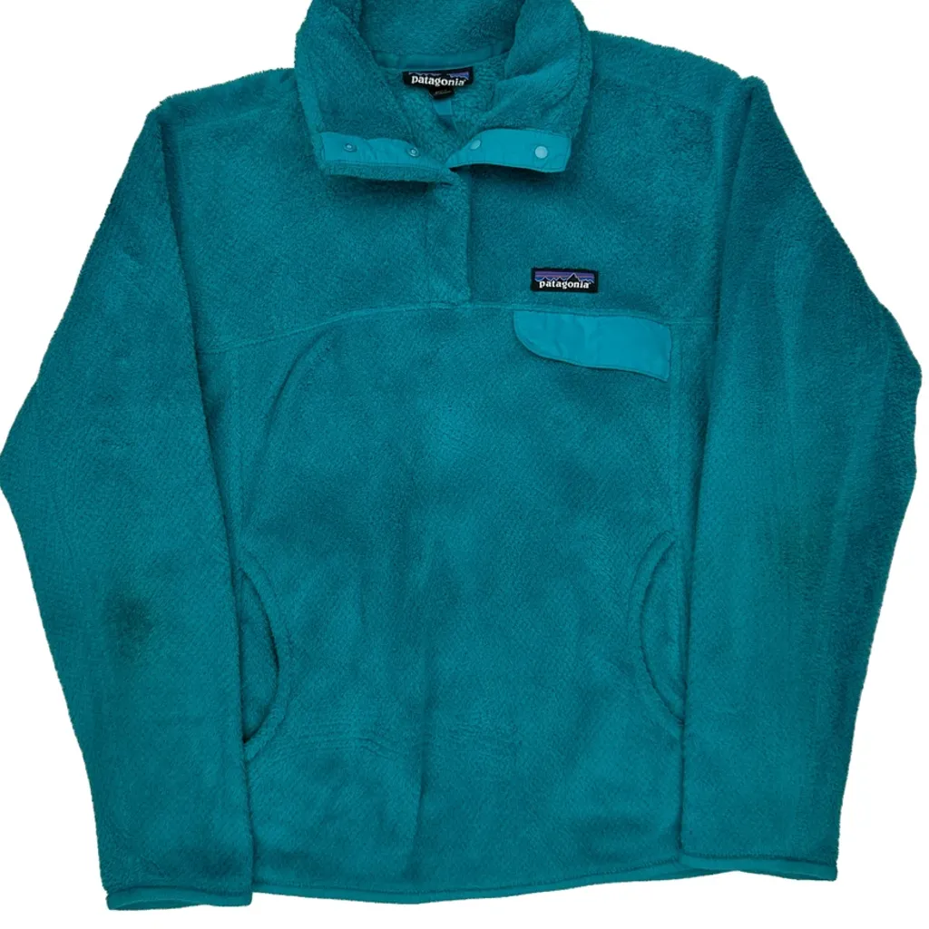 Patagonia Fleece - Medium Blue Polyester - Image 5
