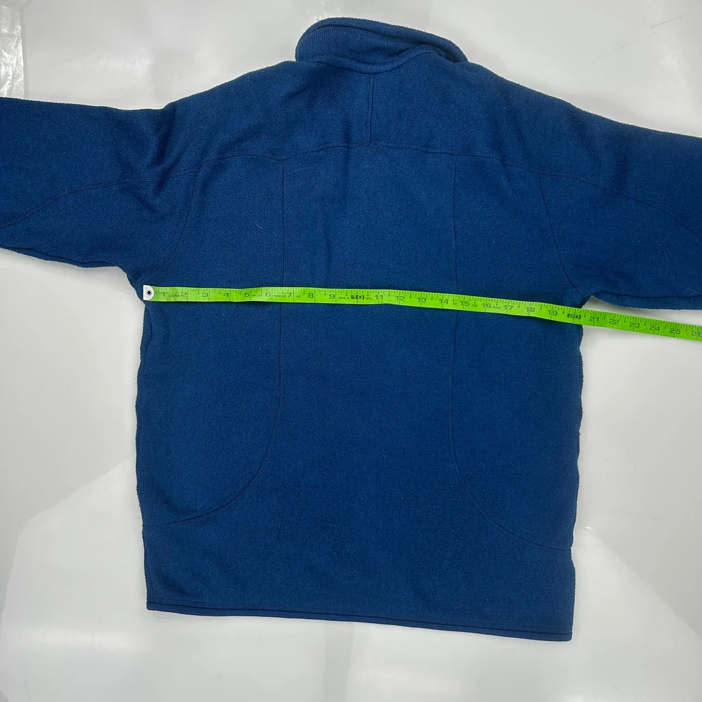 Patagonia Fleece - Medium Blue Polyester - Image 3