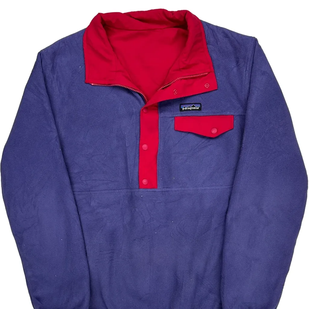 Patagonia Fleece - XL Blue Polyester - Image 4