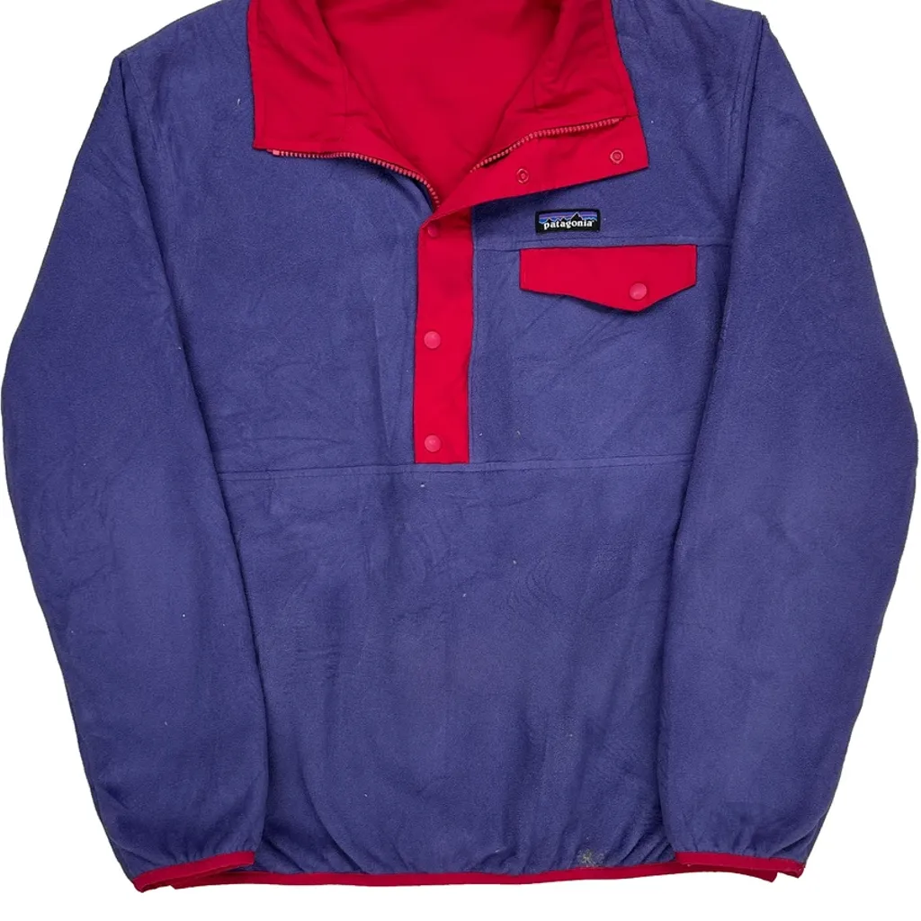 Patagonia Fleece - XL Blue Polyester - Image 5