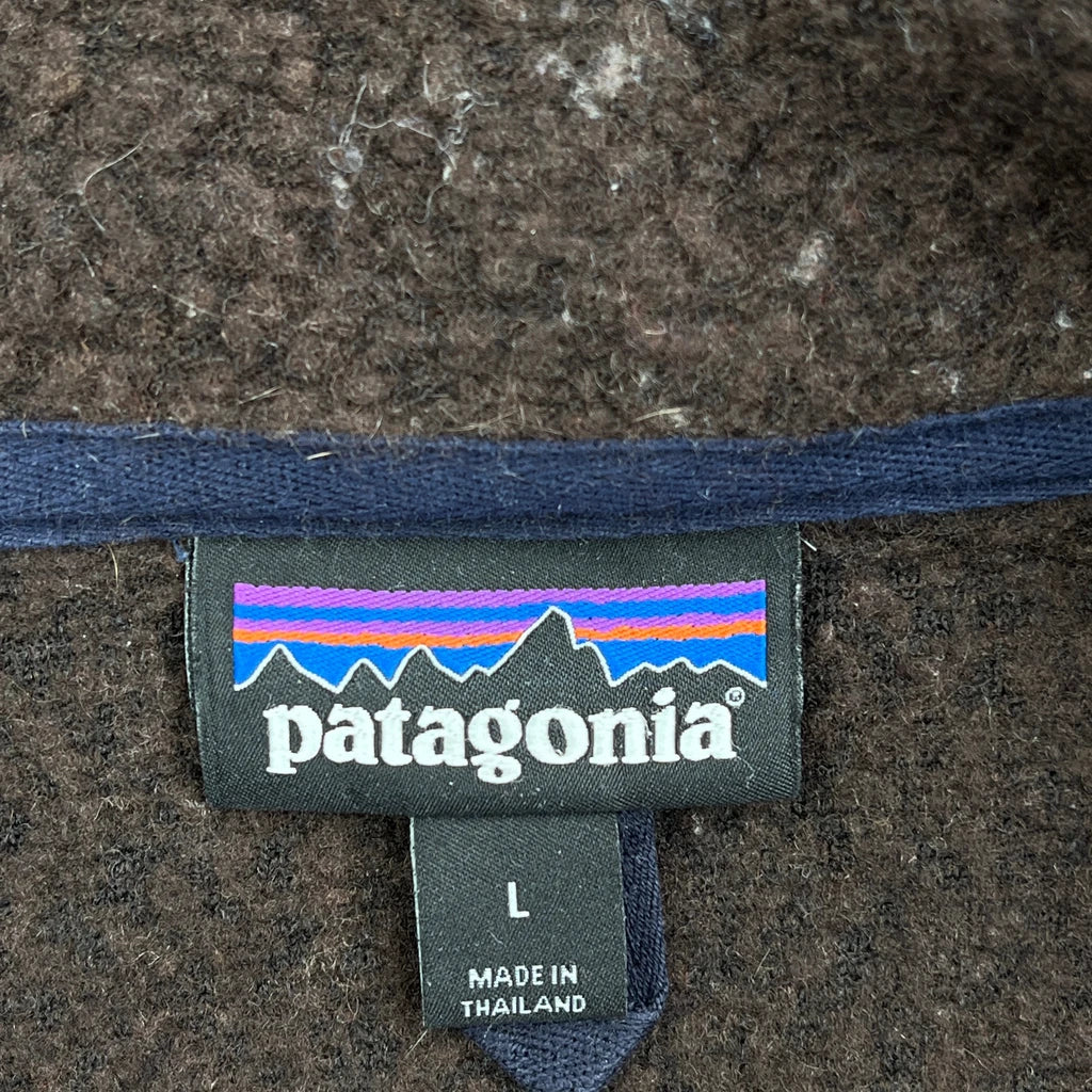 Patagonia Fleece - Large Brown Polyester - Image 3