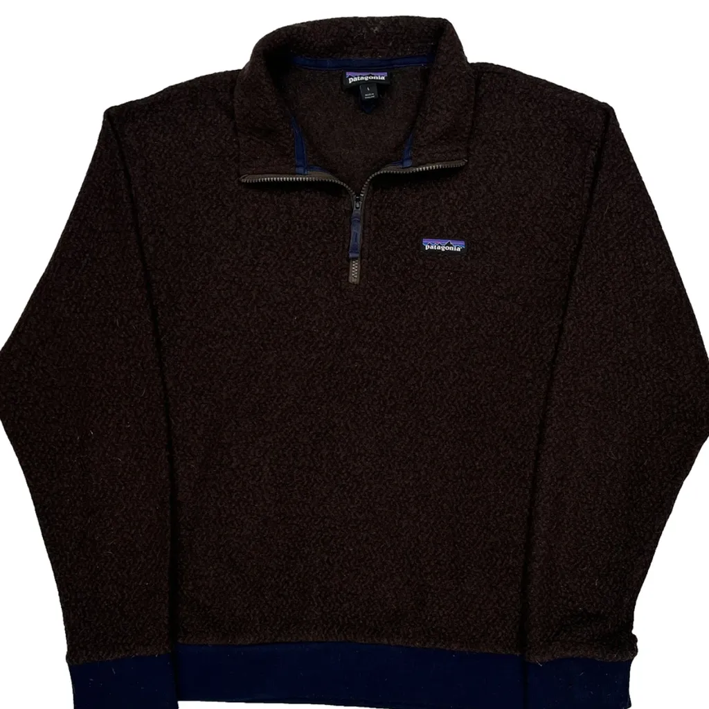 Patagonia Fleece - Large Brown Polyester - Image 4