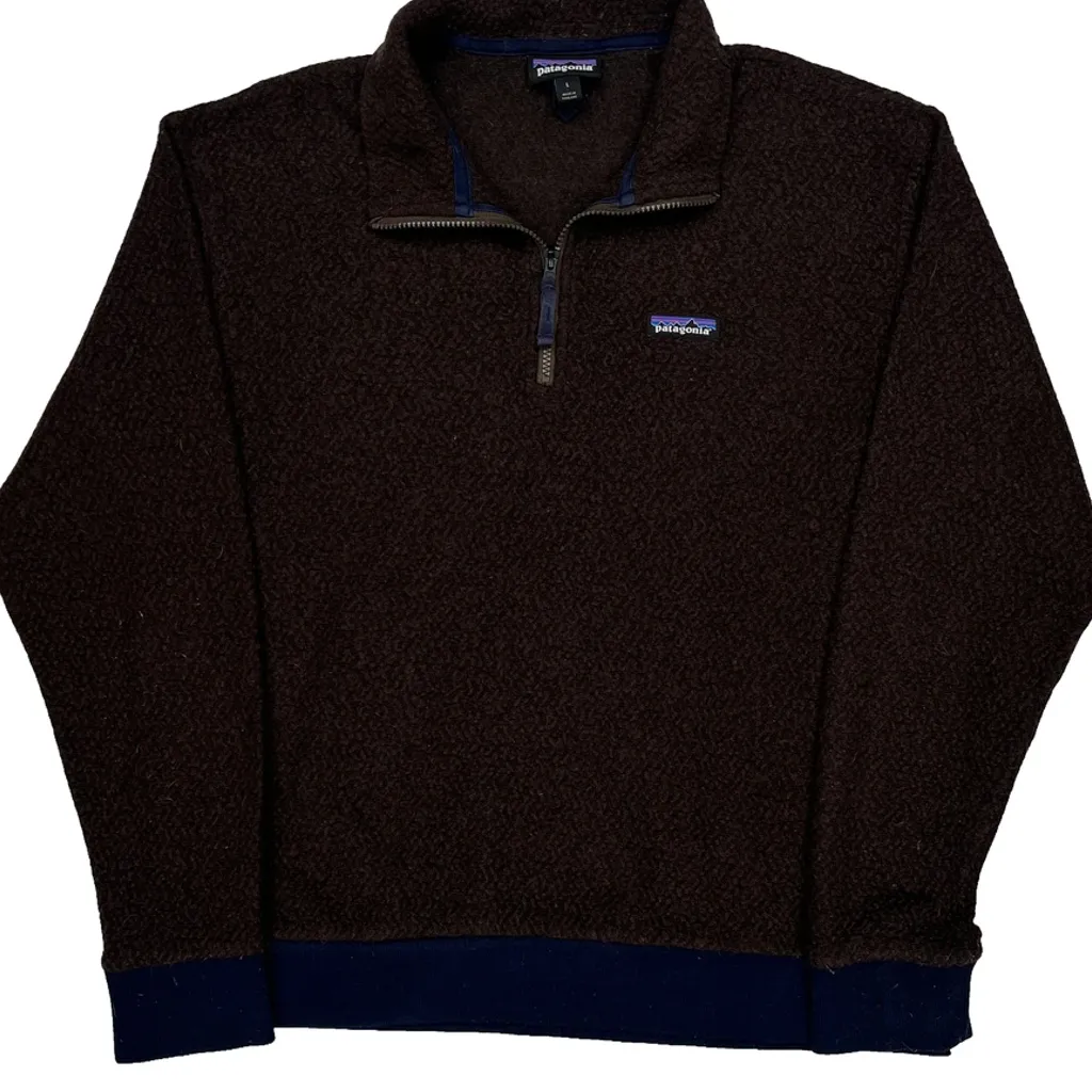Patagonia Fleece - Large Brown Polyester - Image 5