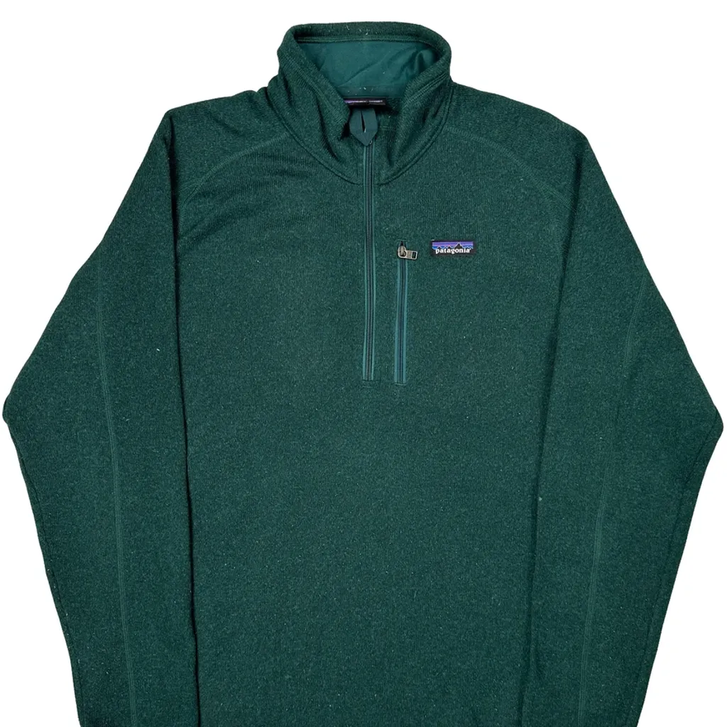 Patagonia Fleece - Large Green Polyester - Image 4