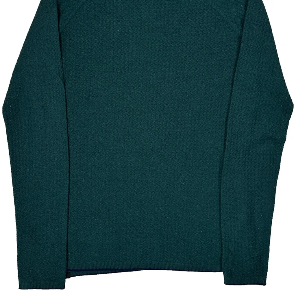Patagonia Sweatshirt Fleece - Large Green Merino Wool Blend - Image 6