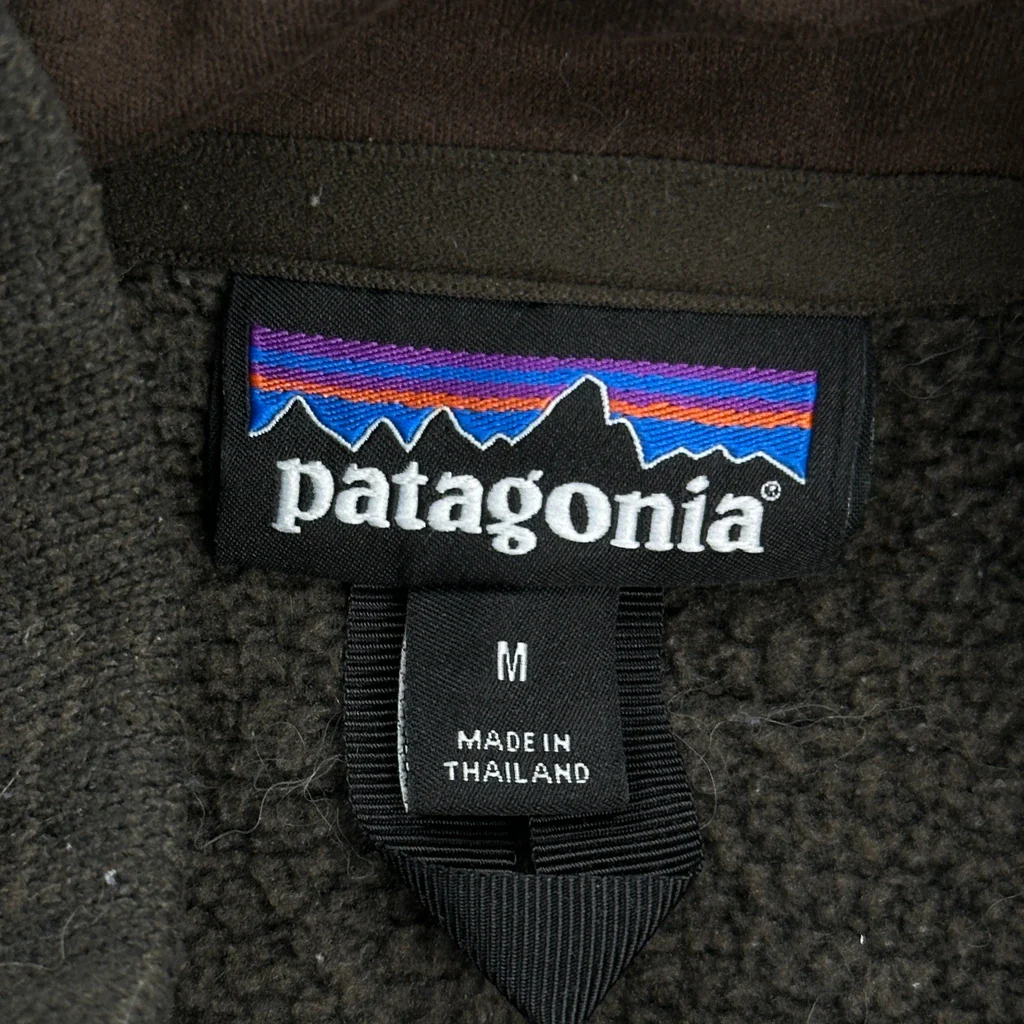 Patagonia Fleece - Medium Green Polyester - Image 3