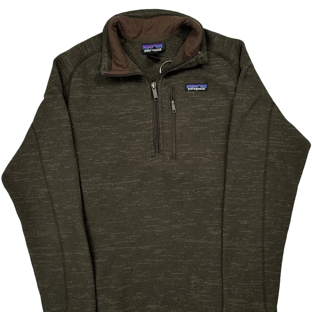 Patagonia Fleece - Medium Green Polyester - Image 4