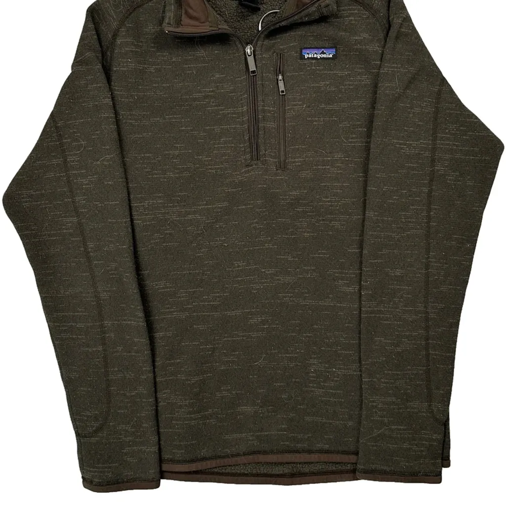 Patagonia Fleece - Medium Green Polyester - Image 5