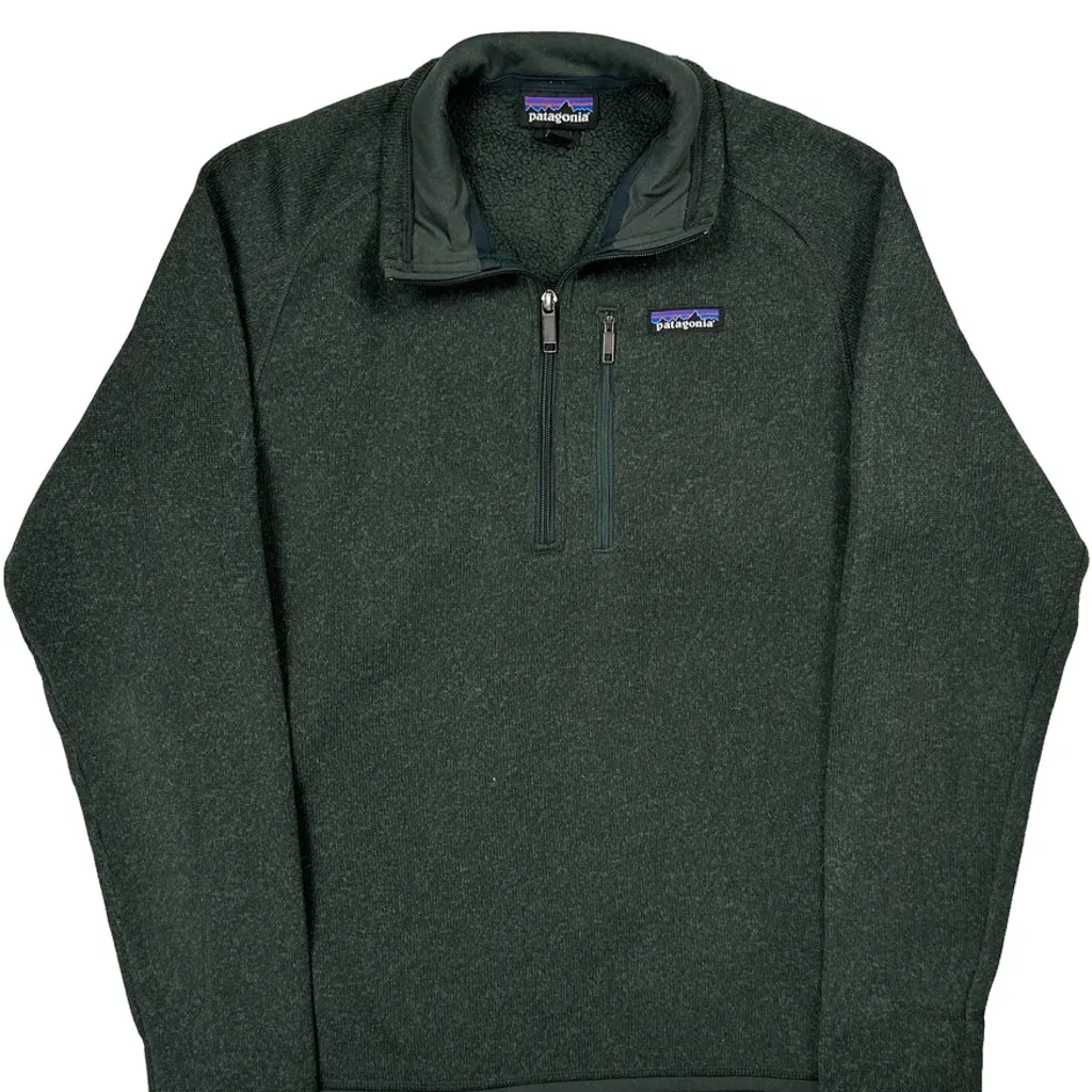 Patagonia Fleece - Small Green Polyester - Image 4