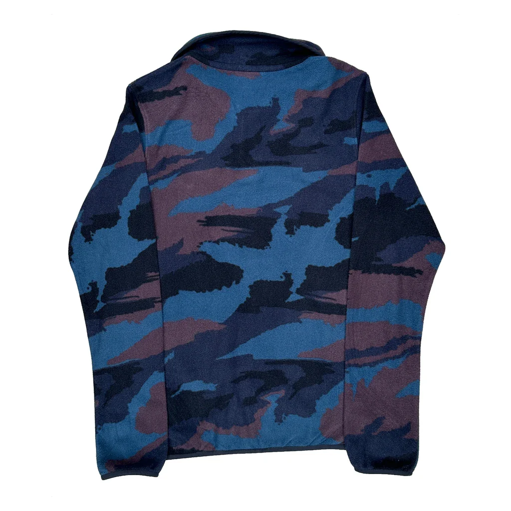 Patagonia Kansas Sky Camo Snap T Fleece - Medium Multicoloured Polyester - Image 2