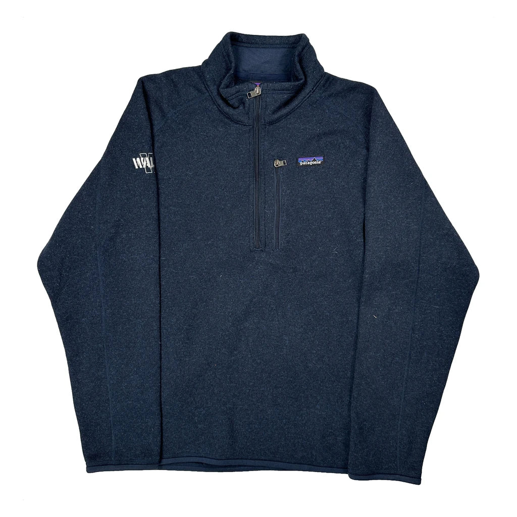 Patagonia Fleece - Large Navy Polyester