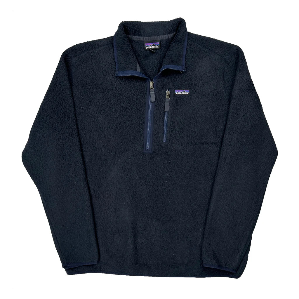 Patagonia Fleece - XL Navy Polyester