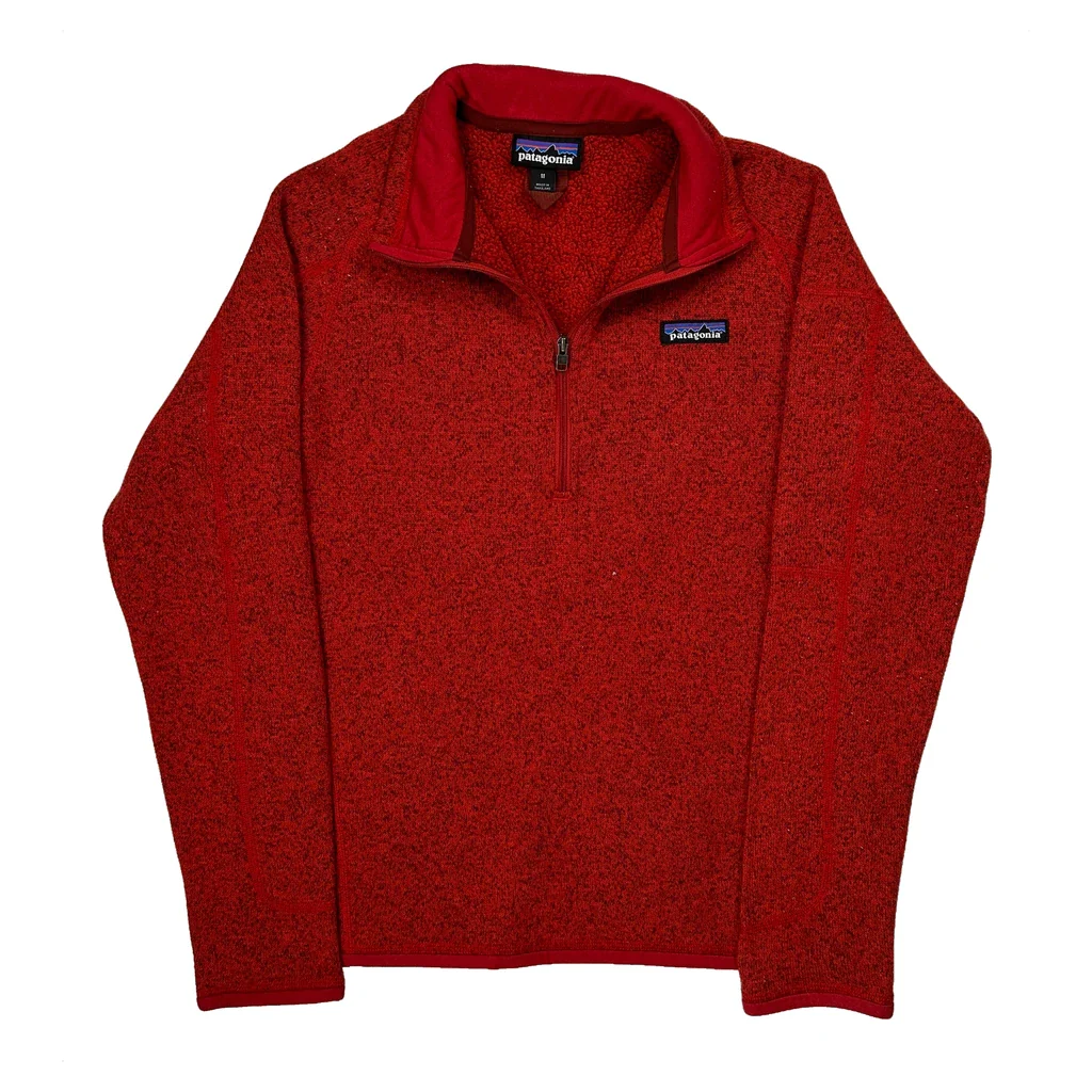 Patagonia Fleece - Medium Red Polyester