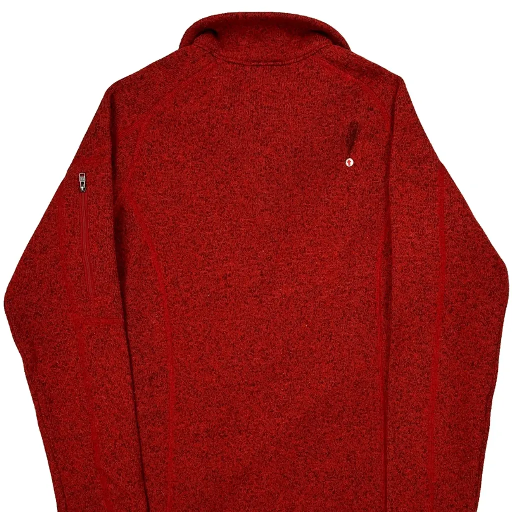 Patagonia Fleece - Medium Red Polyester - Image 8