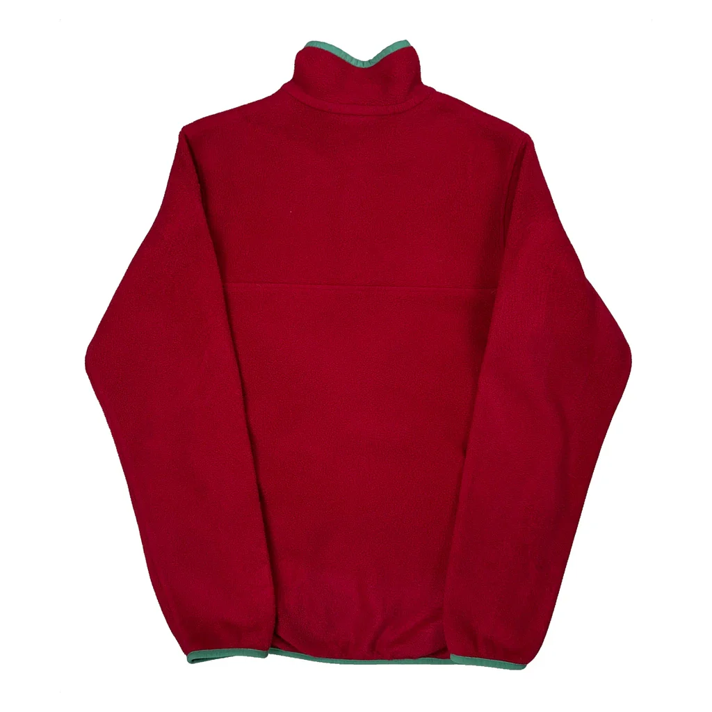 Patagonia T Snap Synchilla Fleece - XS Red Polyester - Image 2