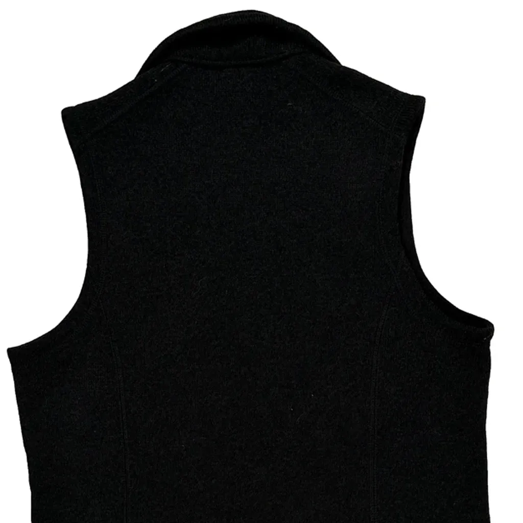 Patagonia Fleece Vest - Small Black Polyester - Image 6