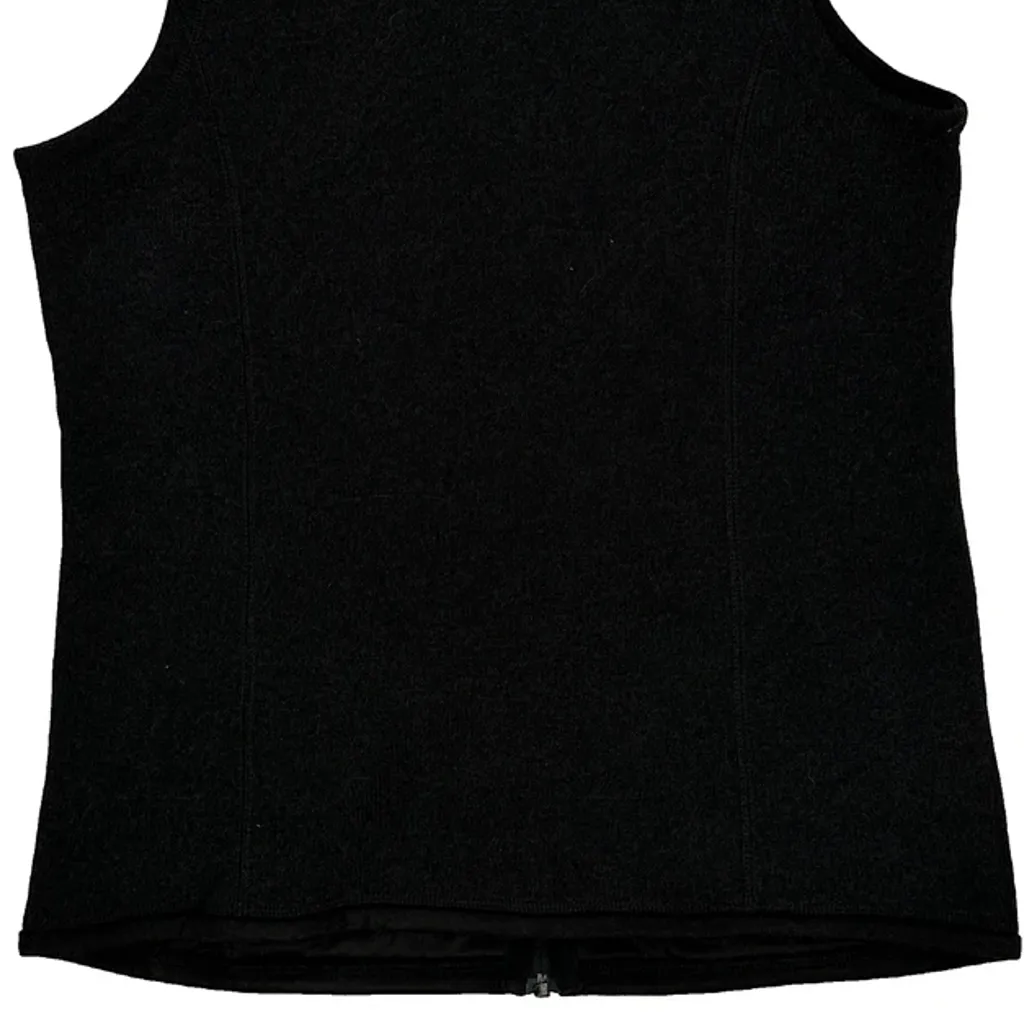 Patagonia Fleece Vest - Small Black Polyester - Image 7