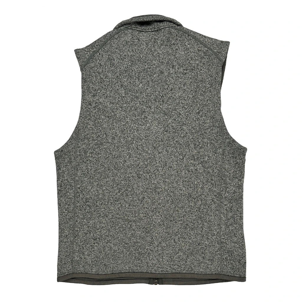 Patagonia Fleece Vest - Medium Gray Polyester - Image 2