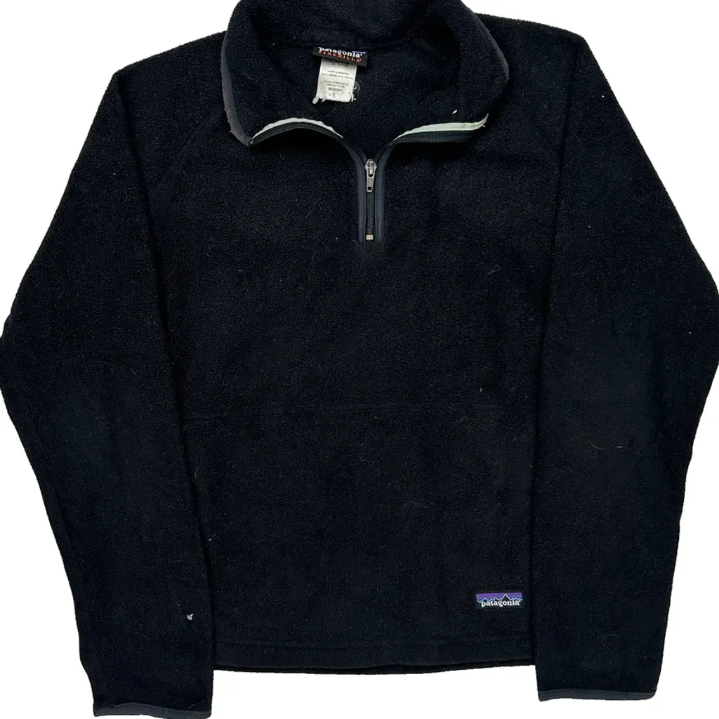 Patagonia Synchilla Fleece - Large Black Polyester - Image 5