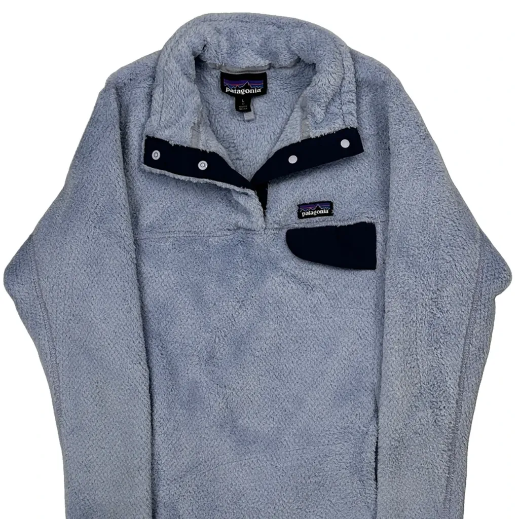 Patagonia Fleece - Large Blue Polyester - Image 5