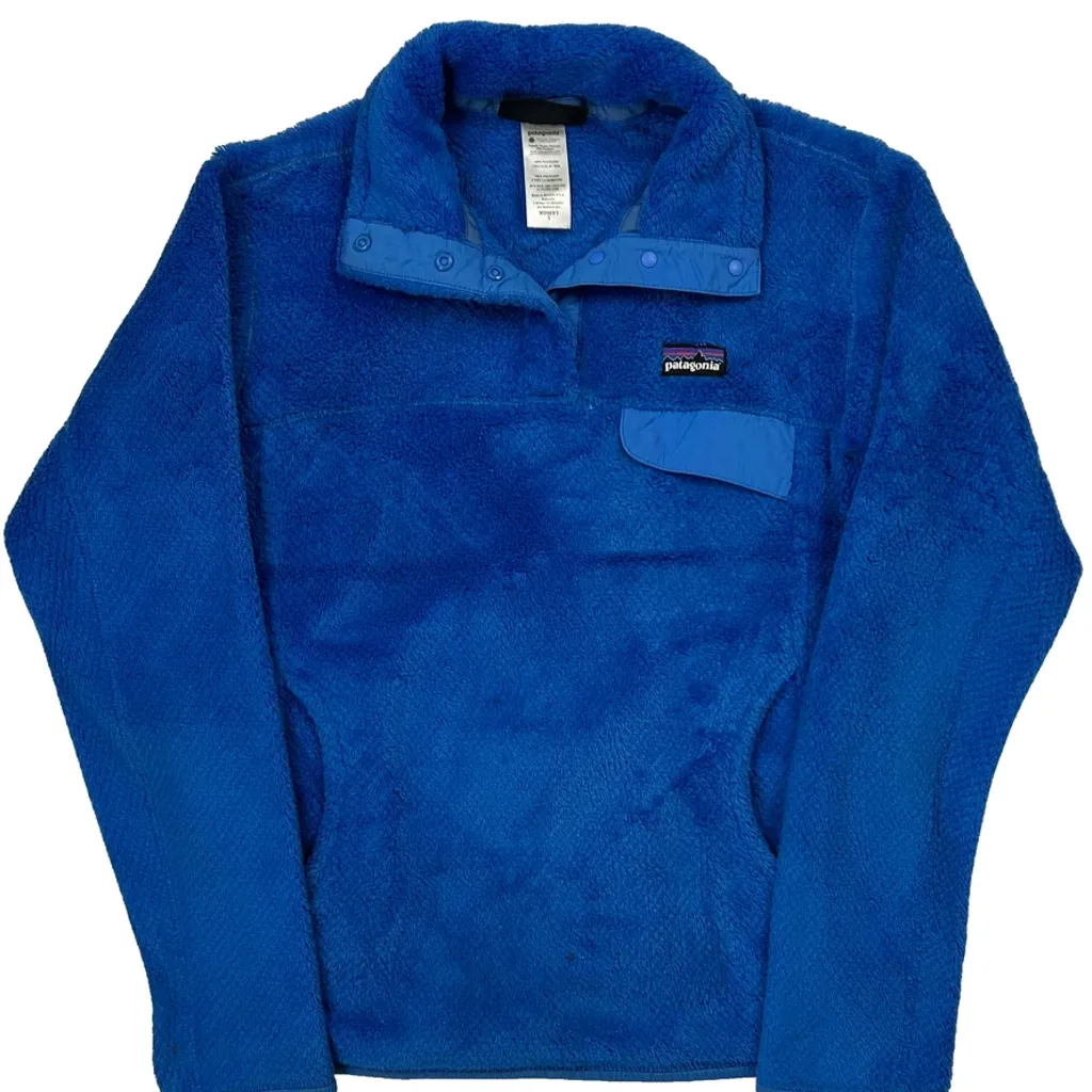 Patagonia Fleece - Small Blue Polyester - Image 5