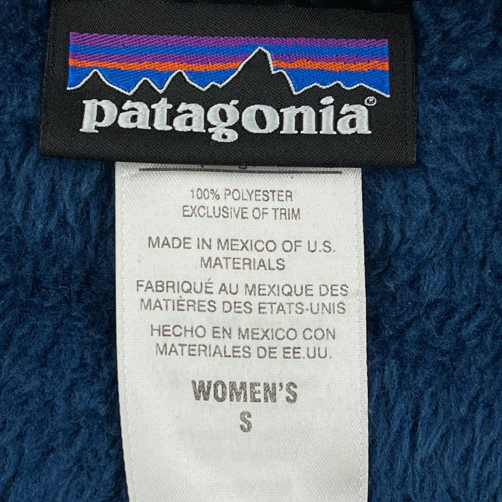 Patagonia Fleece - Small Blue Polyester - Image 3