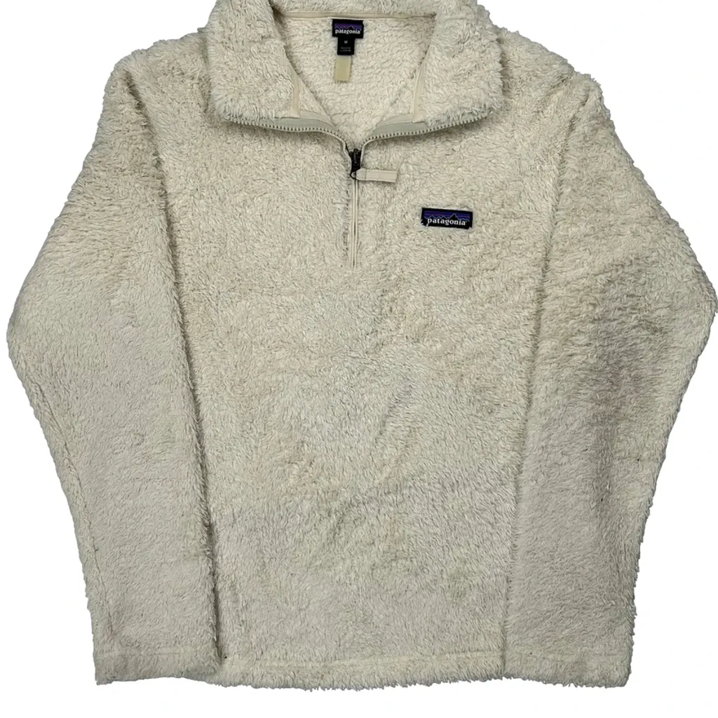 Patagonia Fleece - Medium Cream Polyester - Image 5