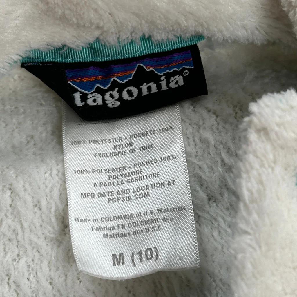 Patagonia Fleece - Medium Cream Polyester - Image 3