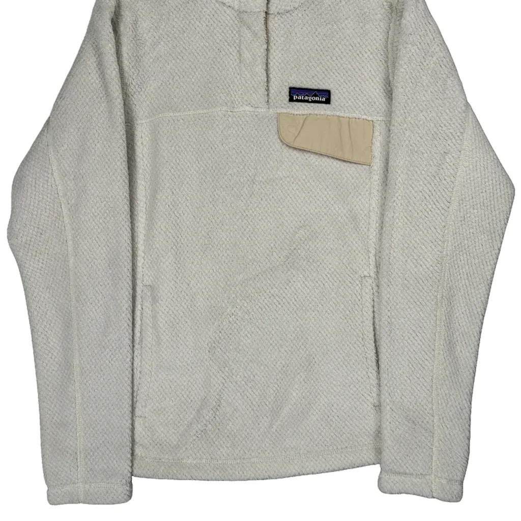 Patagonia Fleece - Small Cream Polyester - Image 5
