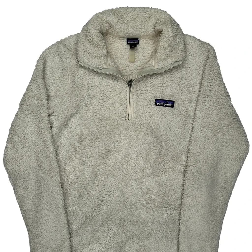 Patagonia Fleece - XS Cream Polyester - Image 4